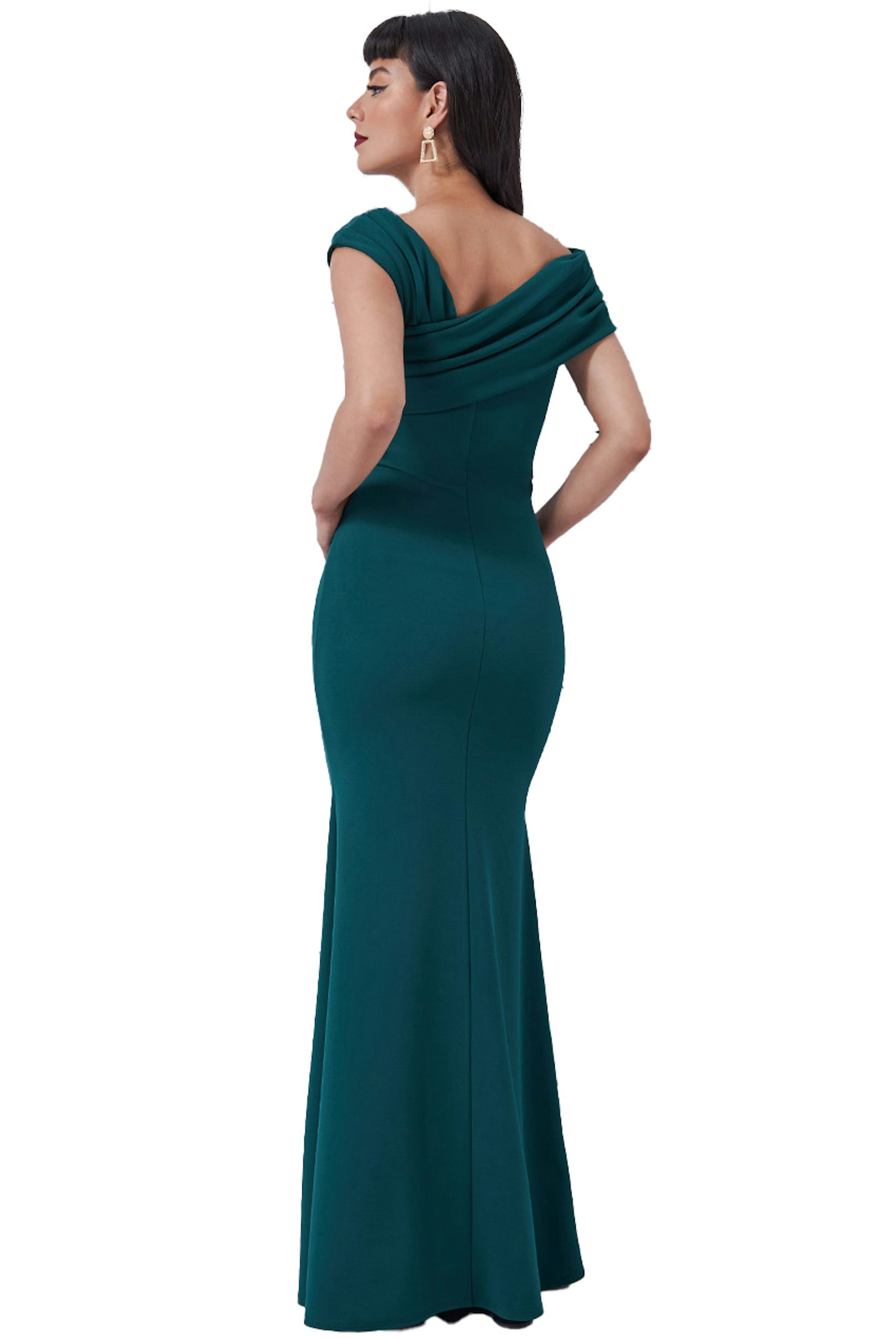 Groene galajurk - 5522 - City Goddess galajurken en cocktailjurken