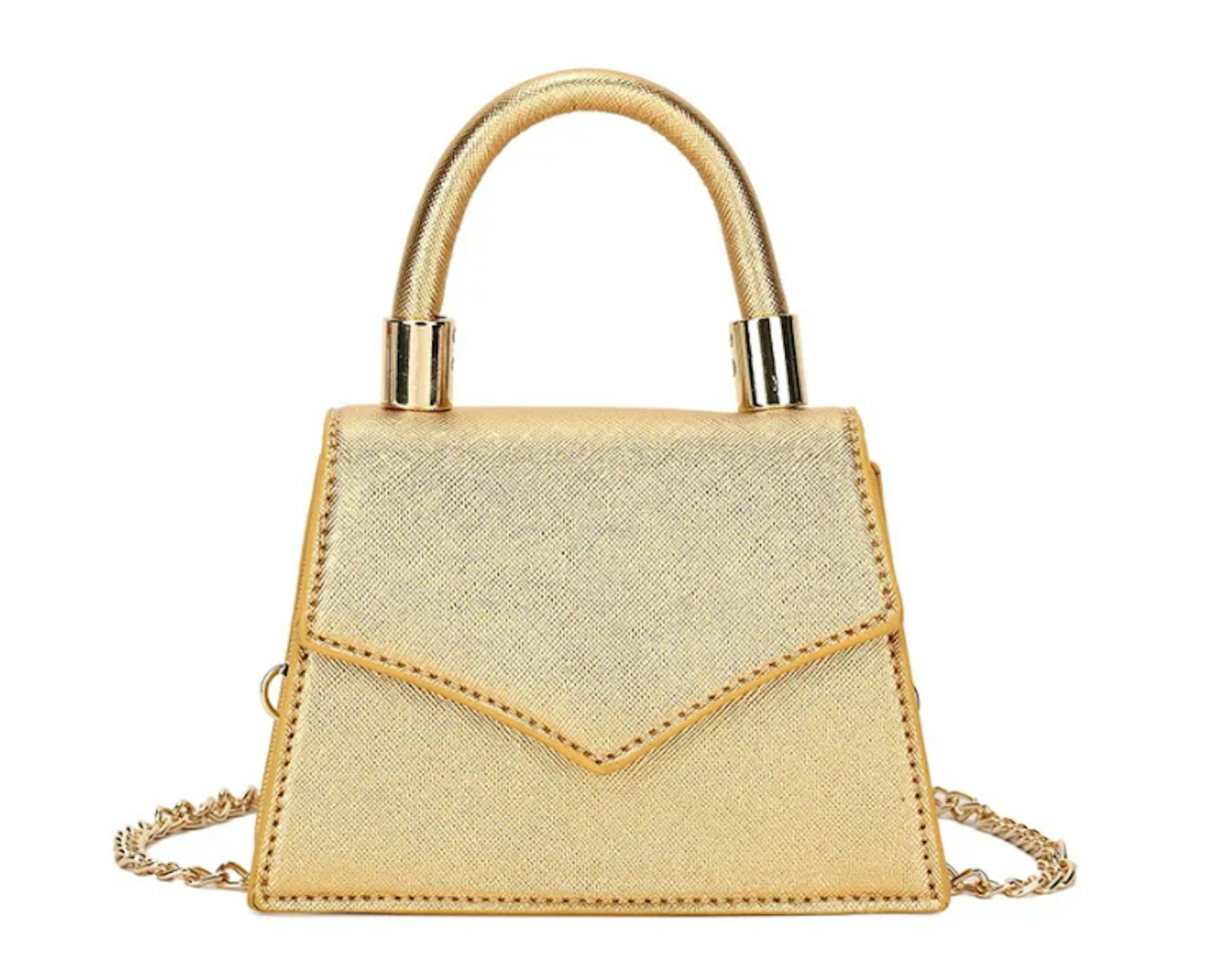 Klein gouden galatasje - 6833 - GLZK tasjes en clutches