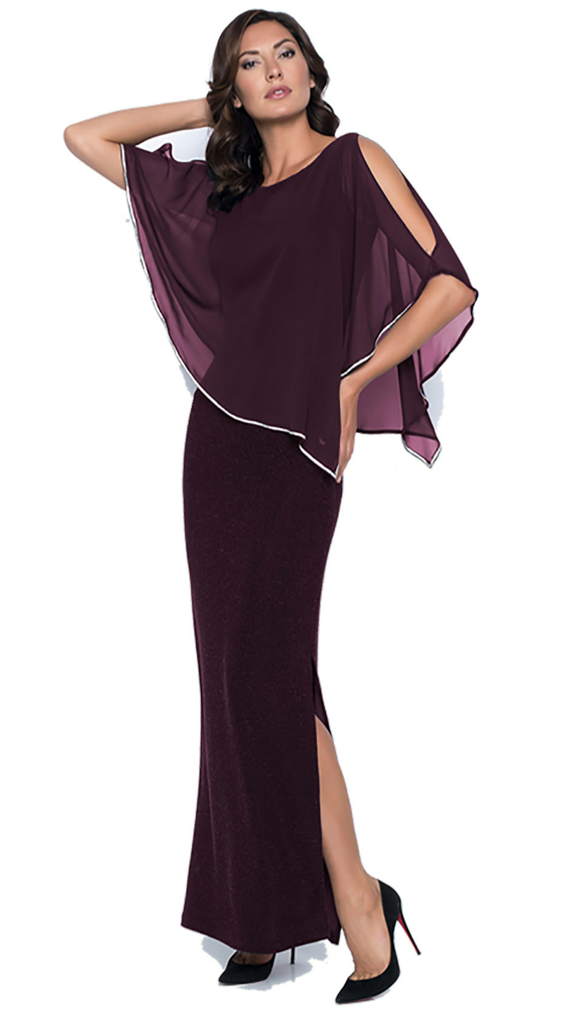 Bordeaux rode galajurk  5063 - Frank Lyman