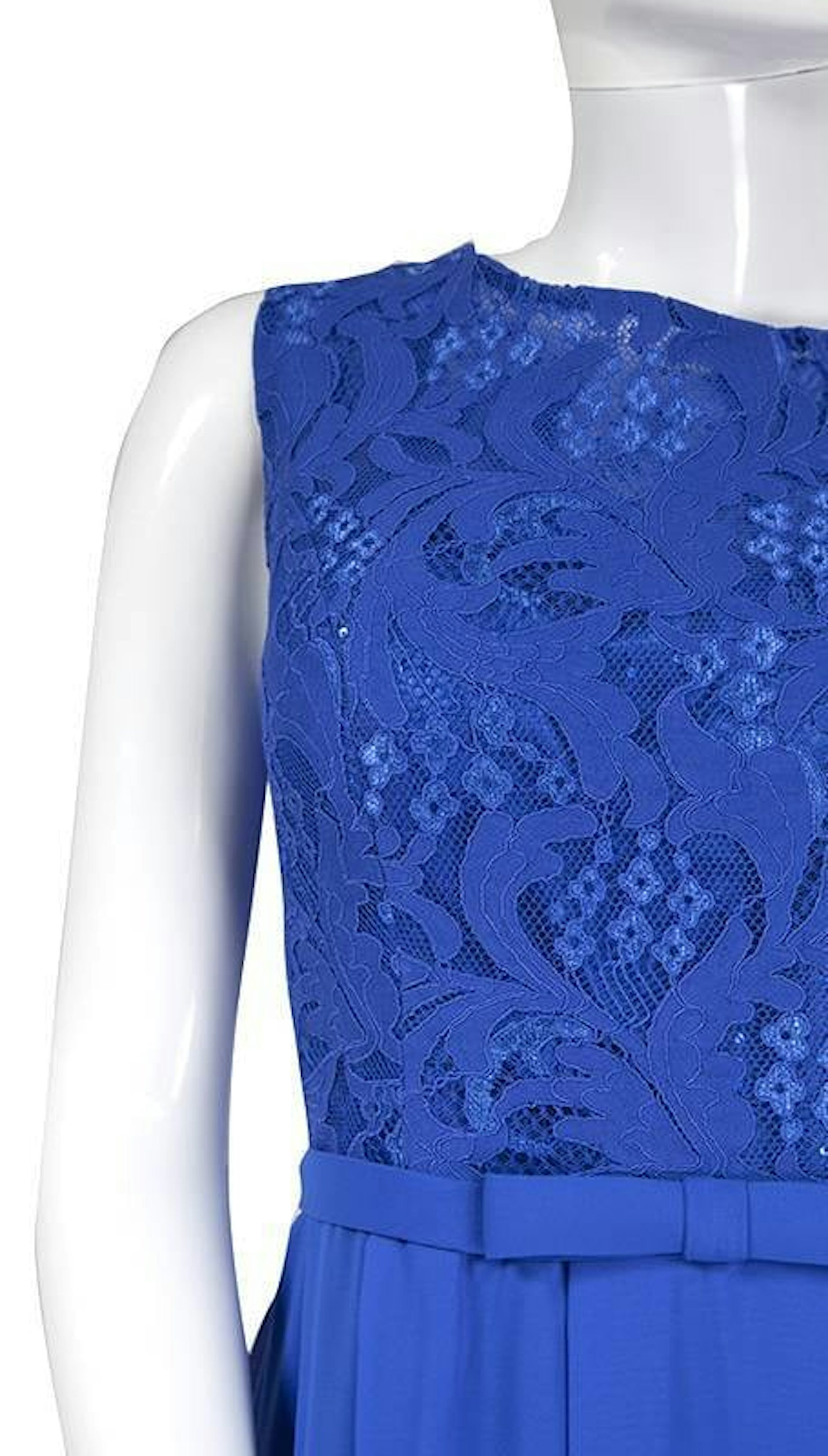 Cocktailjurk  blauw  3318 - Juju & Christine galajurken en cocktailjurken