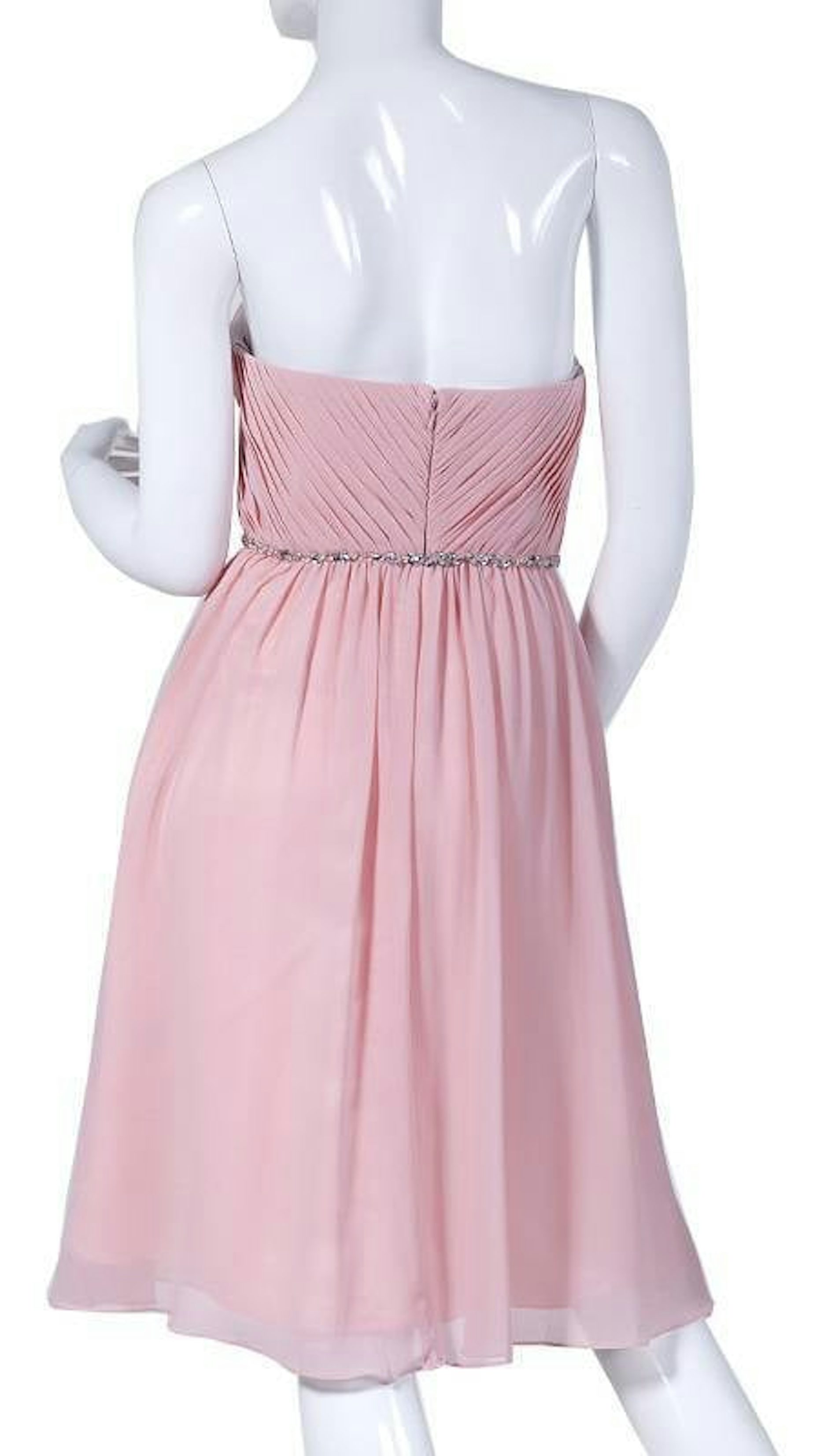 Roze cocktailjurk incl. stola  3460 - Mascara galajurken