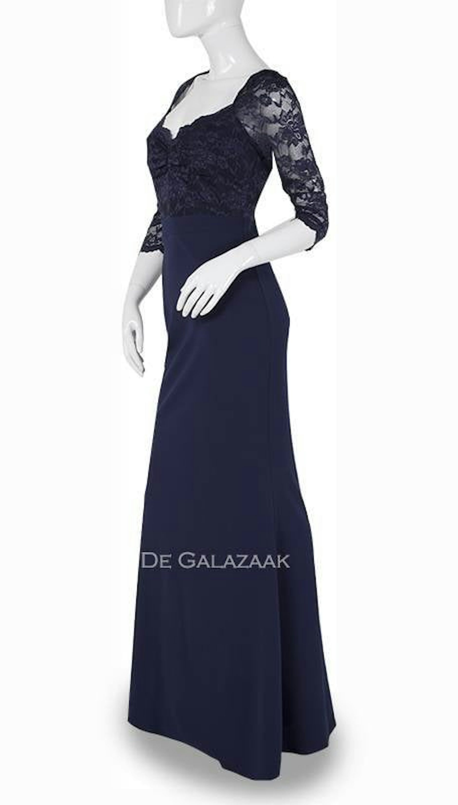 Galajurk in navy-blauw  3773 - City Goddess galajurken en cocktailjurken