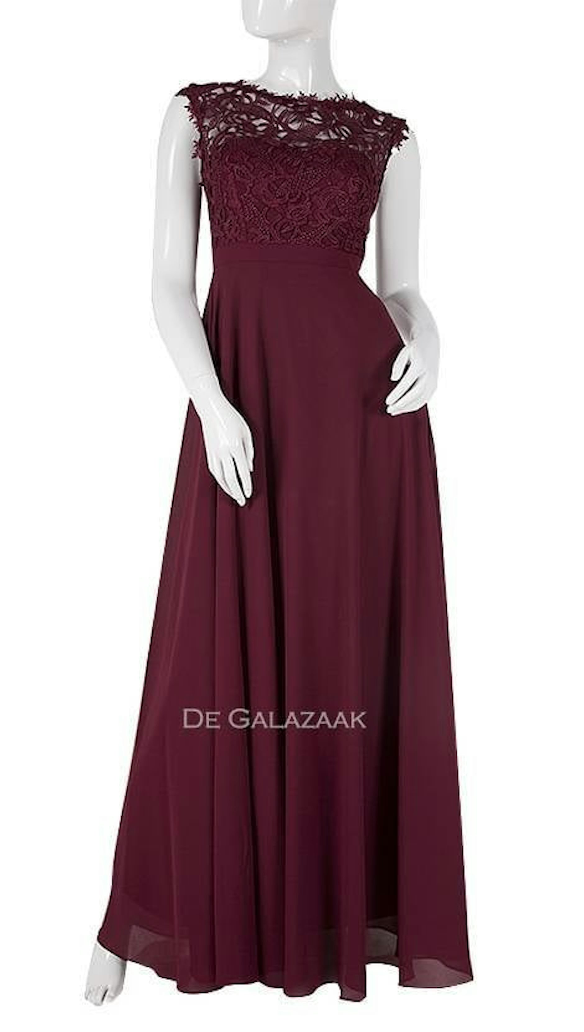 Galajurk in bordeaux-rood - 3778 - Downtown Girl