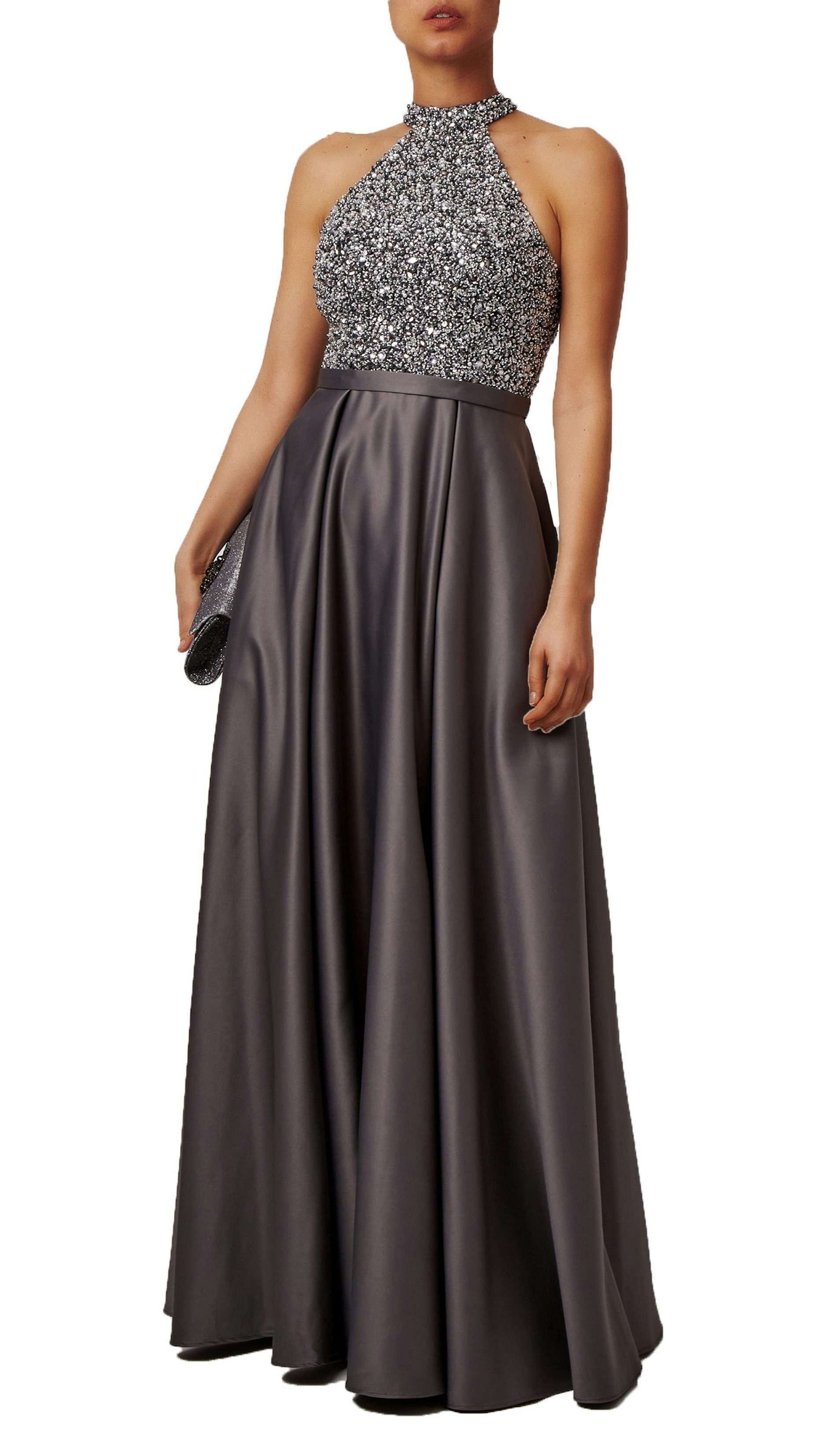 Galajurk met glitter top  4564 - Mascara galajurken